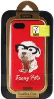Чехол-накладка Remax Funny Pets Series Case Apple iPhone 7 Red