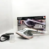 Отпариватель и утюг Adler AD 5044 1800Вт вертикальная и горизонтальная утюжка керамическая подошва