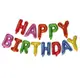 Набор надувных шариков Happy Birthday Multicolor 5960 13 предметов разноцветный