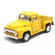 Машинка металлическая "Ford F-100Pickup 1956", желтый