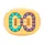Головоломка антистресс Puzzle Ball ABC11-23 желтая