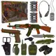 Военный набор "Military" (оружие, поролоновые орудия)
