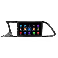 Штатна магнітола 9" Lesko для SEAT Leon III 2012-2016 1/16Gb/ Wi-Fi GPS Optima Сіат