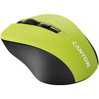Миша комп'ютерна бездротова Canyon CNE-CMSW1Y жовта