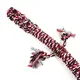 Игрушка веревочная ящерица Hoopet W032 Red + White + Black для домашних животных