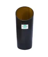 Ваза стеклянная Mazhura Vine MZ-708248 18.5х7 см