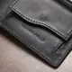 Матовое кожаное портмоне GRANDE PELLE 11457 Черный