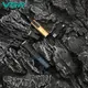 Триммер 2в1 VGR V-626 для носа и ушей с 2 ​​насадками (Золотой)