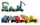 Строительные машинки 4FUN Game Club Wood, 7 машинок. Multicolor (133320)