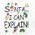 Детское боди с рождественским принтом Santa