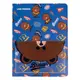 Папка на 20 файлов A4 YES Line Friends Brown 492109