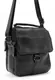 Мужская кожаная сумка мессенджер Tiding Bag черная