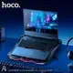 Куллер для Ноутбука HOCO RGB notebook multi-fan cooling stand DH26 |10RGB Mode, 8 fans, 2USB, 17"|