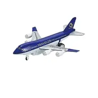 Самолет на радиоуправлении Aircraft, подсветка. Blue (140445)
