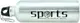 Алюминиевая бутылка Sports 8003-750 с карабином 750мл серебряный