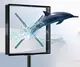 Голографический 3D настольный вентилятор 3D LED fan 52cm