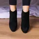 Ботинки женские Fashion Tres 2166 39 размер 25 см Черный