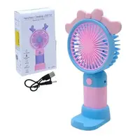 Портативный вентилятор "Аниме. My Melody" на подставке, голубой