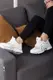 Кроссовки женские Fashion Caeser 2628 41 размер 25,5 см Белый