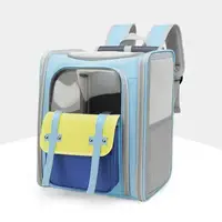 Рюкзак-перенесення для котів та собак 39х32х23 CosmoPet CP-40 Blue