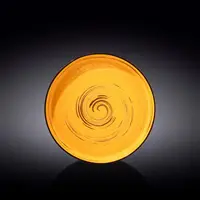Тарелка обеденная Wilmax Spiral Yellow WL-669419-A 23 см