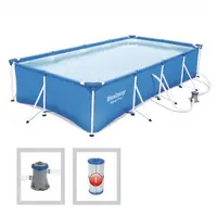 Бассейн каркасный Bestway (56424) размер 400-211-81см