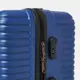 Чемодан средний 4 колеса Ricco Grande T1ABS600blue-L
