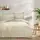 Турецкое Постельное белье TAC Herta Beige Сатин 200х220см