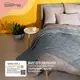 Покрывало Bodi TM SLEEPINGG 240х260 см сталевий/св.сірий