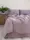 Постельное Белье Вареный Хлопок Limasso Natural Violet Standart Лиловый Двуспальный Евро 200х220см