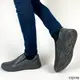 Туфли мужские серые из эко кожи