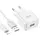 Адаптер сетевой HOCO Lightning Cable Leisure single port charger C106A |1USB, 10.5W/2.1A|