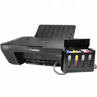 МФУ CANON E414 + СНПЧ Чорний кольоровий 3в1 принтер, сканер, копір