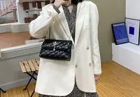 Сумка клатч жіноча чорна код 6-441