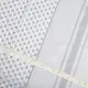 Ткань тюль жаккард Соты S-0793 серая