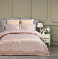 Комплект постільної білизни 200х220 см Жаккард Dafne Passion Arya AR-TR1004166