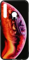 Чехол-накладка TOTO Print Glass Space Case Huawei P Smart+ 2019 Amethyst
