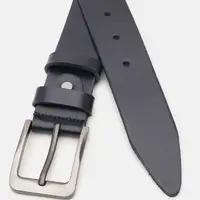 Чоловічий шкіряний ремінь Borsa Leather V1115FX38-navy
