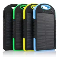 Внешний акумулятор Power bank 20000 mAh с солнечной панелью и фонариком (1656)