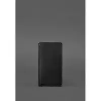 Кожаный чехол для iPhone 13 Черный Краст