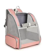 Рюкзак-переноска для котів та собак 41х28х35 CosmoPet CP-42 Peach