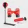 Боксерский набор Boxing Speed Ball LT- 2 B22 груша перчатки насос. Black and Red (121211)