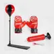 Боксерский набор Boxing Speed Ball LT- 2 B22 груша перчатки насос. Black and Red (121211)