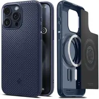 Чехол Spigen для iPhone 15 Pro - Mag Armor (совместим с MagSafe), Navy Blue (ACS06737)