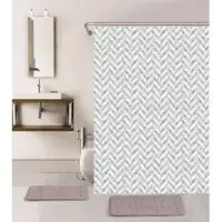 Шторка в ванную Dariana XRQ-RP-554 D-7243 180х180 см