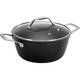Кастрюля с крышкой Barazzoni Black Titan 85560202498 24 см 4.1 л черная