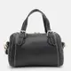 Женская кожаная сумка Borsa Leather K11331bl-black