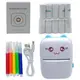 Портативный термопринтер "Mini Printer" (бумага и фломастеры в комплекте), синий