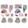 Набор наклеек YES 2D Pusheen Snacks 708842