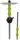Шахта Sunrise Hookah Classic Wood Mini Green высота 45 см на 1 персону